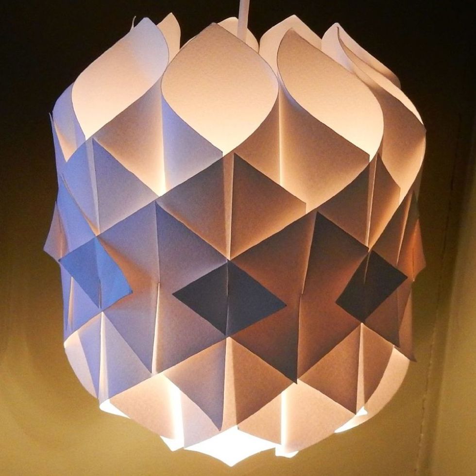 NWpangu EL-lichtbord Op Maat Te Snijden | Zelfmaak Papieren Lamp | Ijsblauw Licht 10x10 Cm