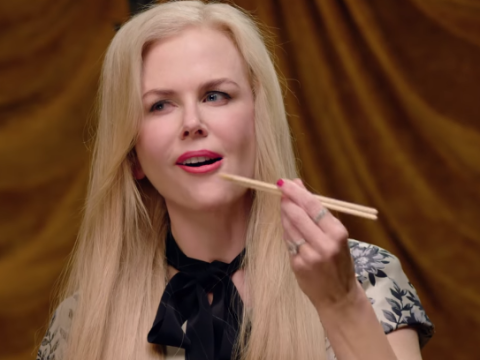 Video van de dag: Nicole Kidman die voor de lol vier insecten eet, حجم الصورة 480x360